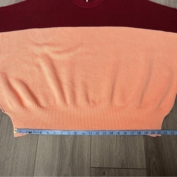Free People Easy Street Tunic In Peach Combo Size Small - Picture 8 of 12
